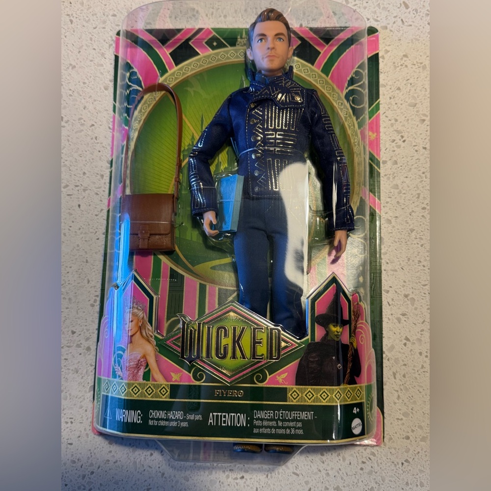 Wicked Fiyero wicked by Mattel doll - last one NWB